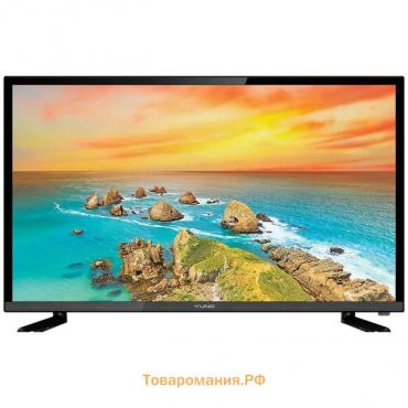 Телевизор Yuno ULX-32TCS226, 32", 1366x768,DVB-T2/C/S2, HDMI 3, USB 2, SmartTV, чёрный