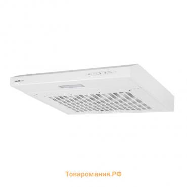 Вытяжка HOMSair HORIZONTAL 60, плоская, 420 м3/ч, 3 скорости, 60 см, белая