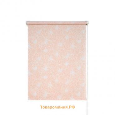 Рулонная штора «Экзотика», 160х175 см, цвет персик