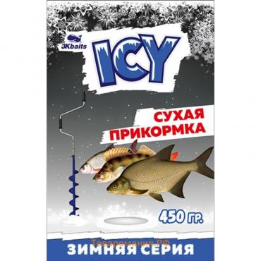 Прикормка зимняя ICY «Сухая кровь» сухая, пакет, 450 г