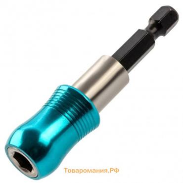 Адаптер для бит с держателем и двойным магнитом Gross 11342, 1/4"