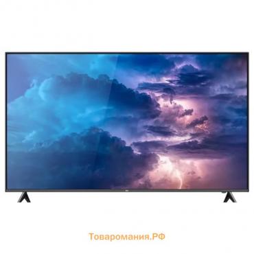 Телевизор BQ 65FSU14B, 65", 3840x2160, DVB-T/S/T2, HDMI 3, USB 2, SmartTV, чёрный