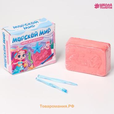 Набор для раскопок «Ракушки», 3 шт. ракушек, 2 инструмента