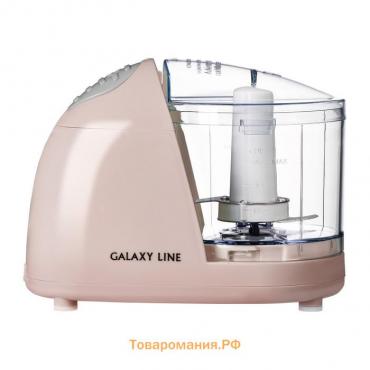 Измельчитель Galaxy GL 2366, пластик, 400 Вт, 0.35 л, розовый