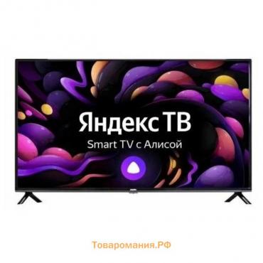 Телевизор Doffler 65KUS65, 65", 3840x2160, DVB/T2/C/S2, HDMI 3, USB 2, Smart TV, чёрный