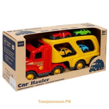 Автовоз Car Hauler, цвета МИКС